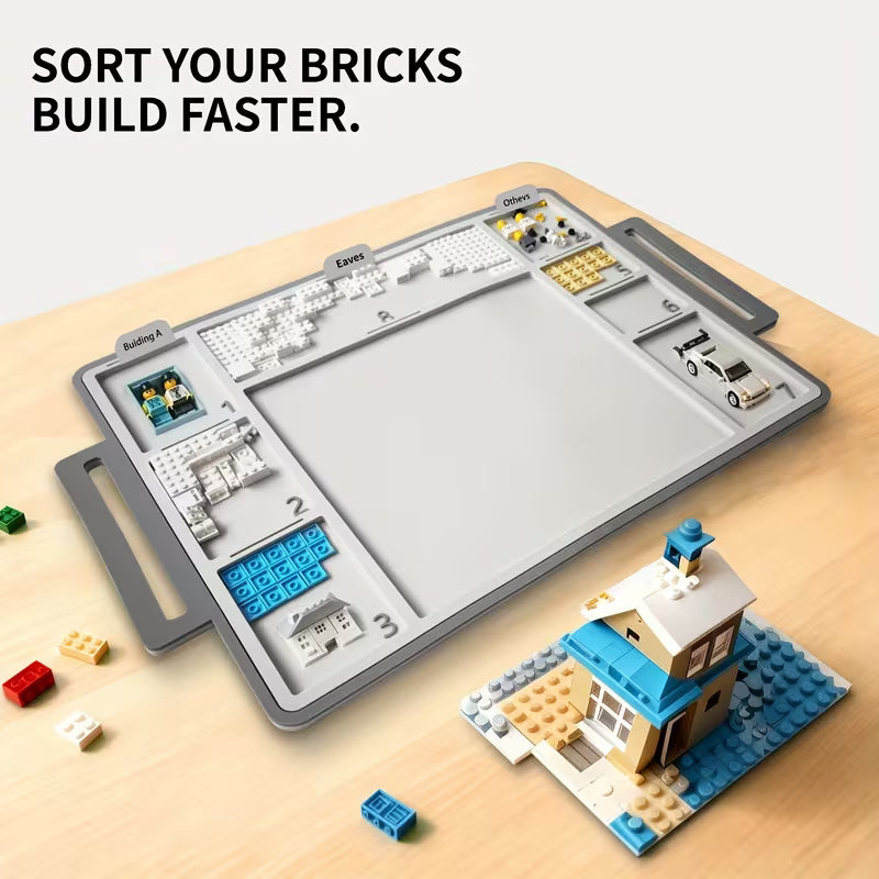 Building Blocks Build & Sorting Mat