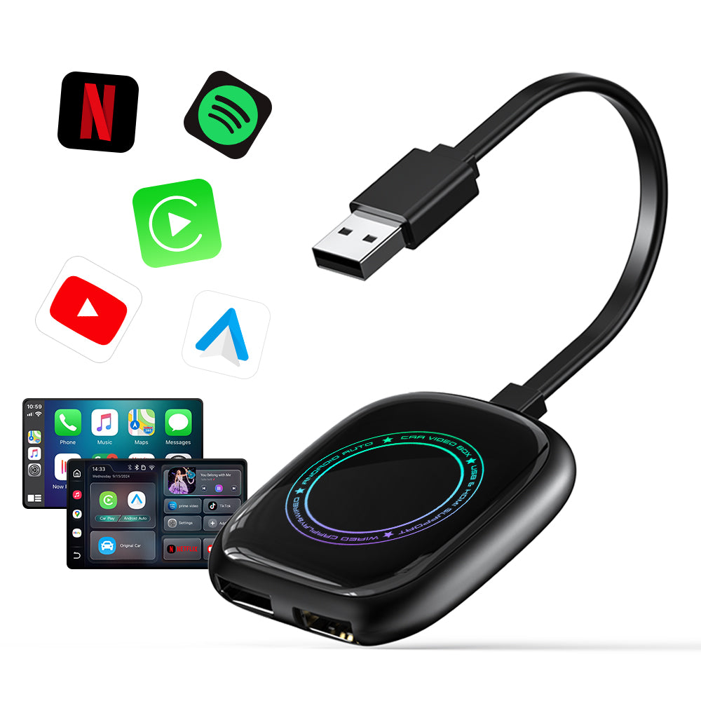 Y4 Dual Wifi CarPlay Android Auto Video Box