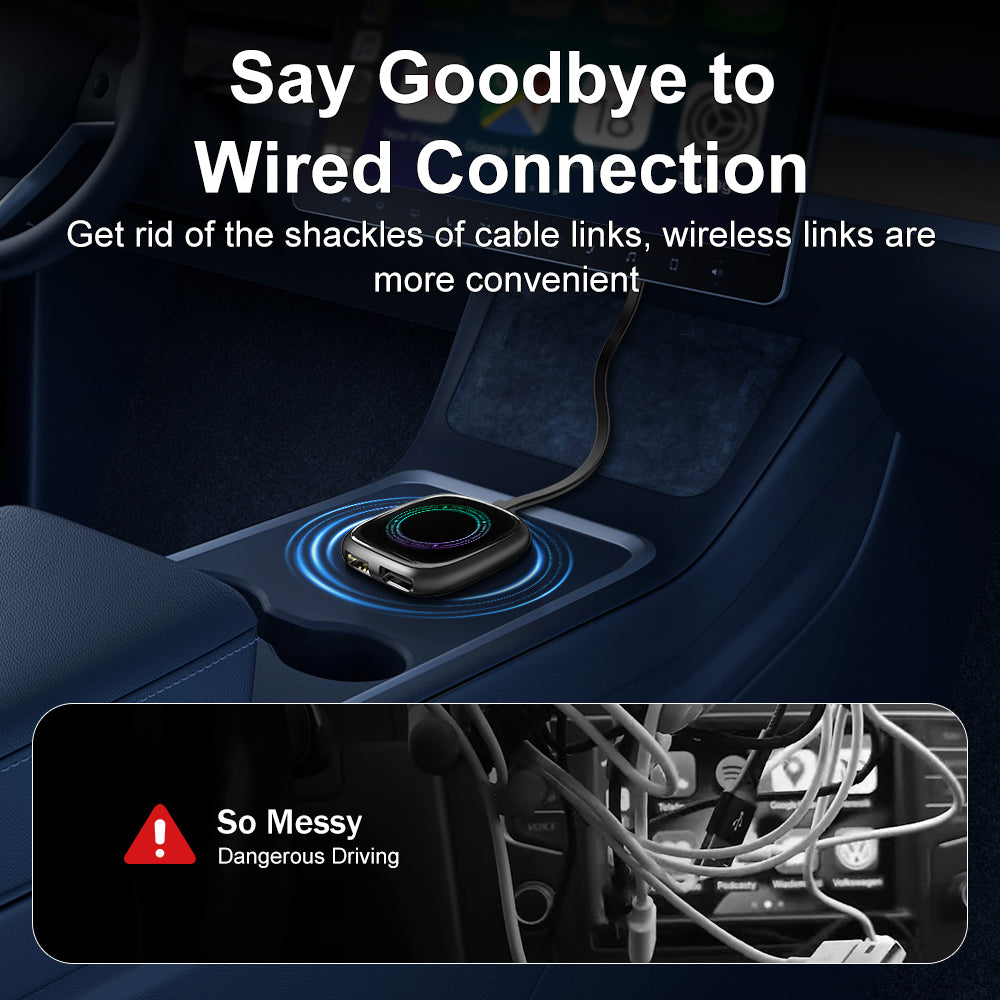 Y4 Dual Wifi CarPlay Android Auto Video Box