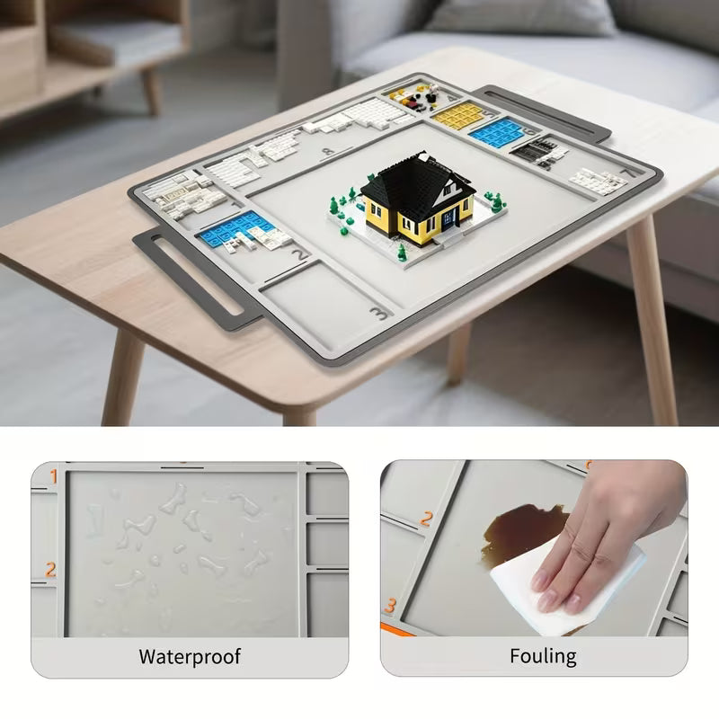 Building Blocks Build & Sorting Mat
