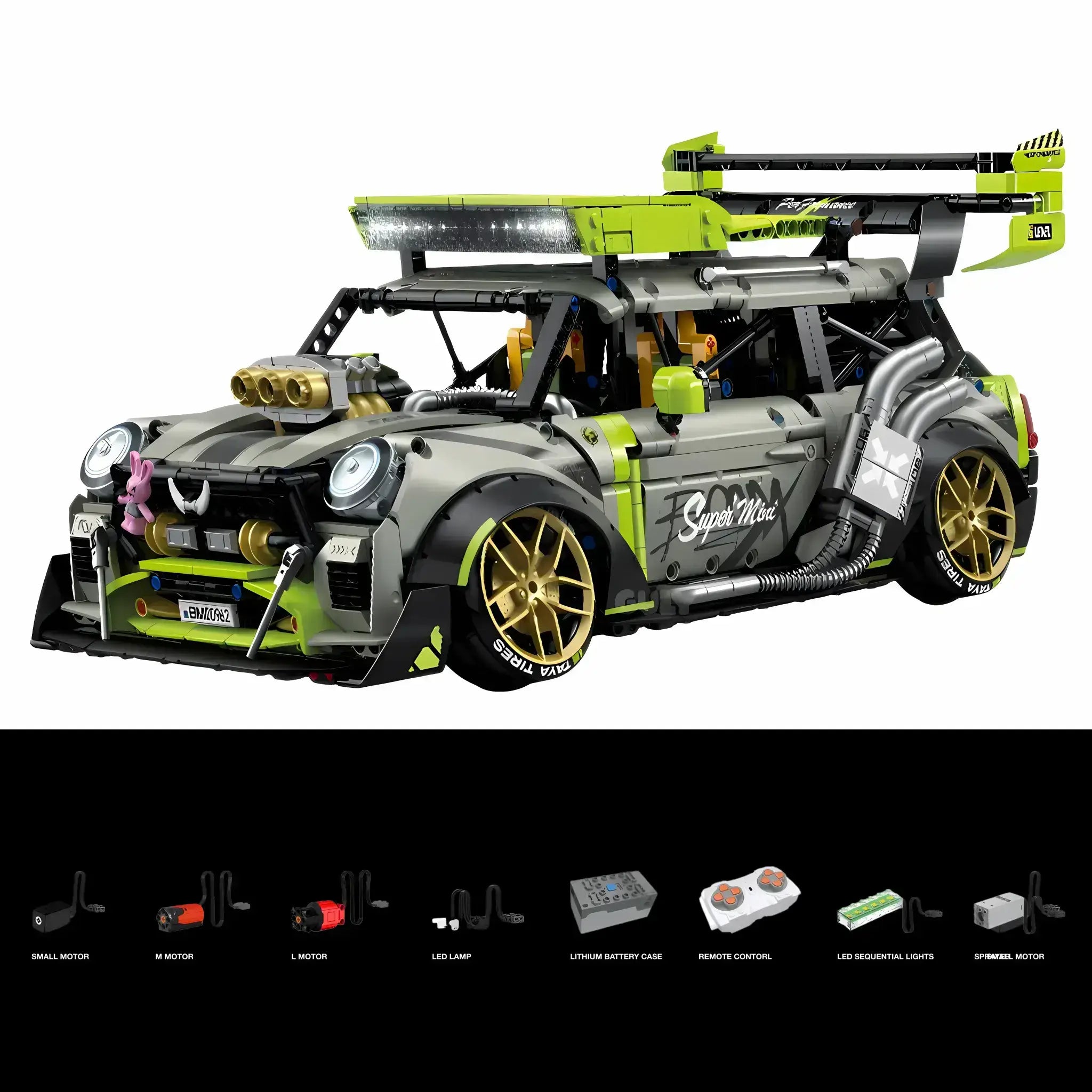 Guly 10632 BM-Mini High-Speed Stunt Car Series