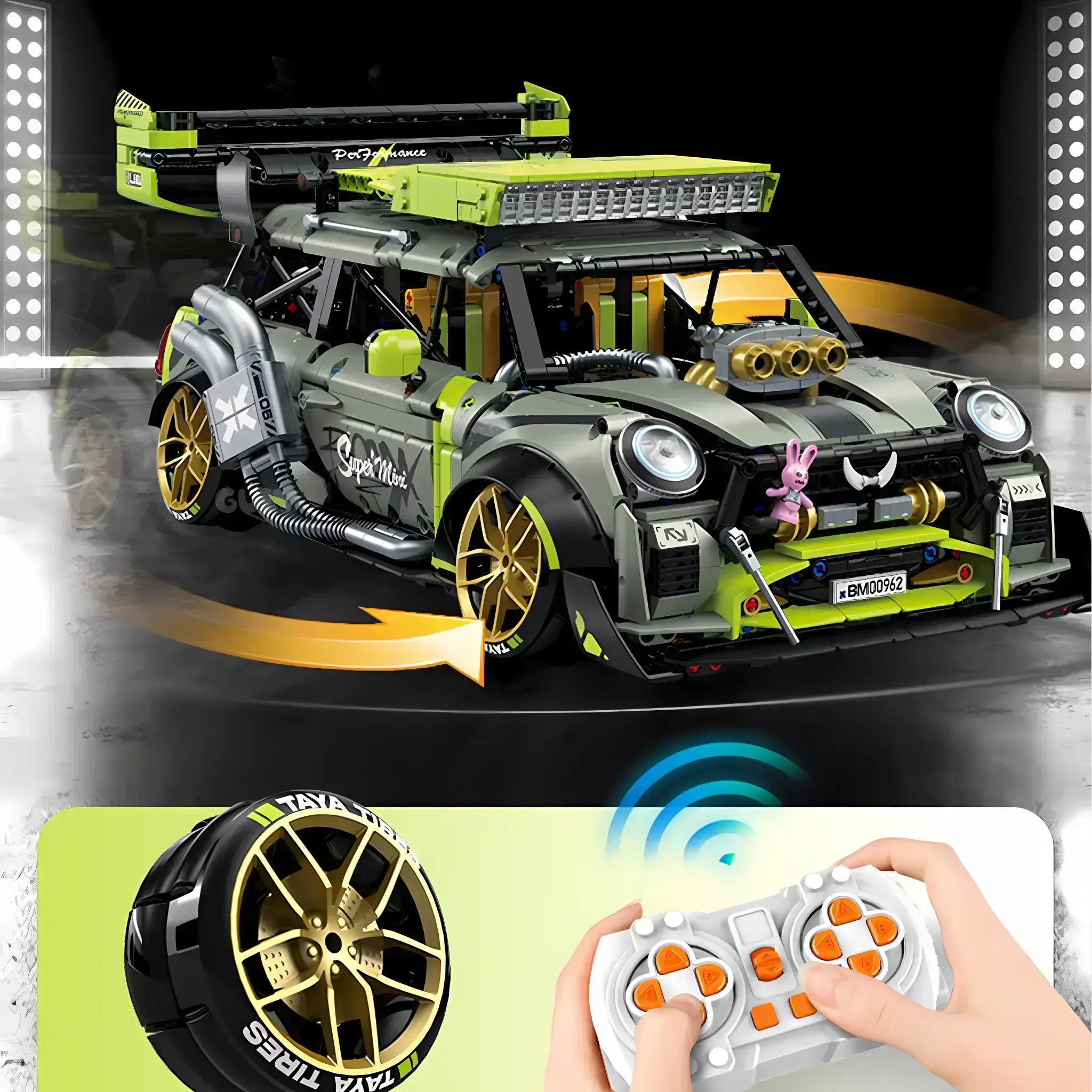Guly 10632 BM-Mini High-Speed Stunt Car Series
