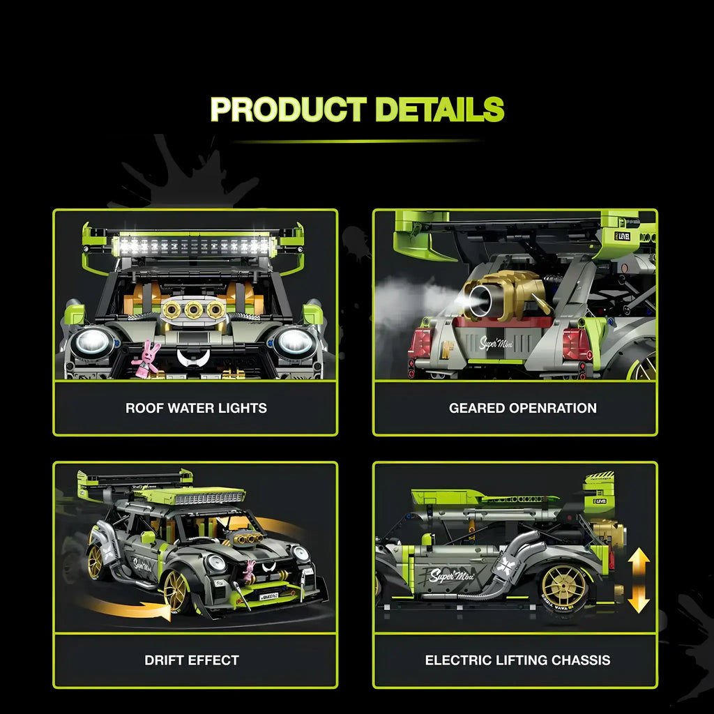 Guly 10632 BM-Mini High-Speed Stunt Car Series